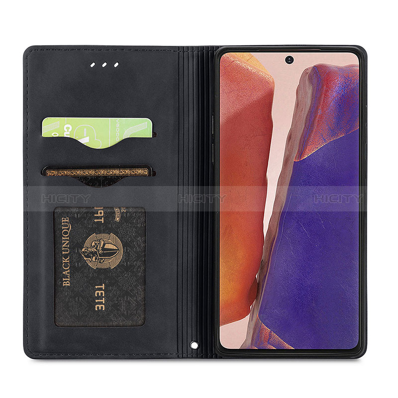 Coque Portefeuille Livre Cuir Etui Clapet S04D pour Samsung Galaxy Note 20 5G Plus