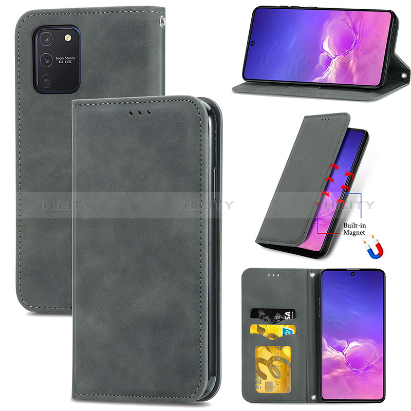 Coque Portefeuille Livre Cuir Etui Clapet S04D pour Samsung Galaxy S10 Lite Plus