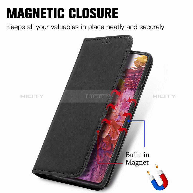 Coque Portefeuille Livre Cuir Etui Clapet S04D pour Samsung Galaxy S20 FE (2022) 5G Plus