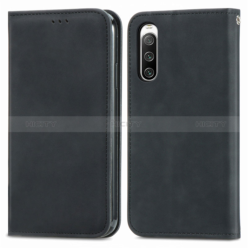 Coque Portefeuille Livre Cuir Etui Clapet S04D pour Sony Xperia 10 IV Plus