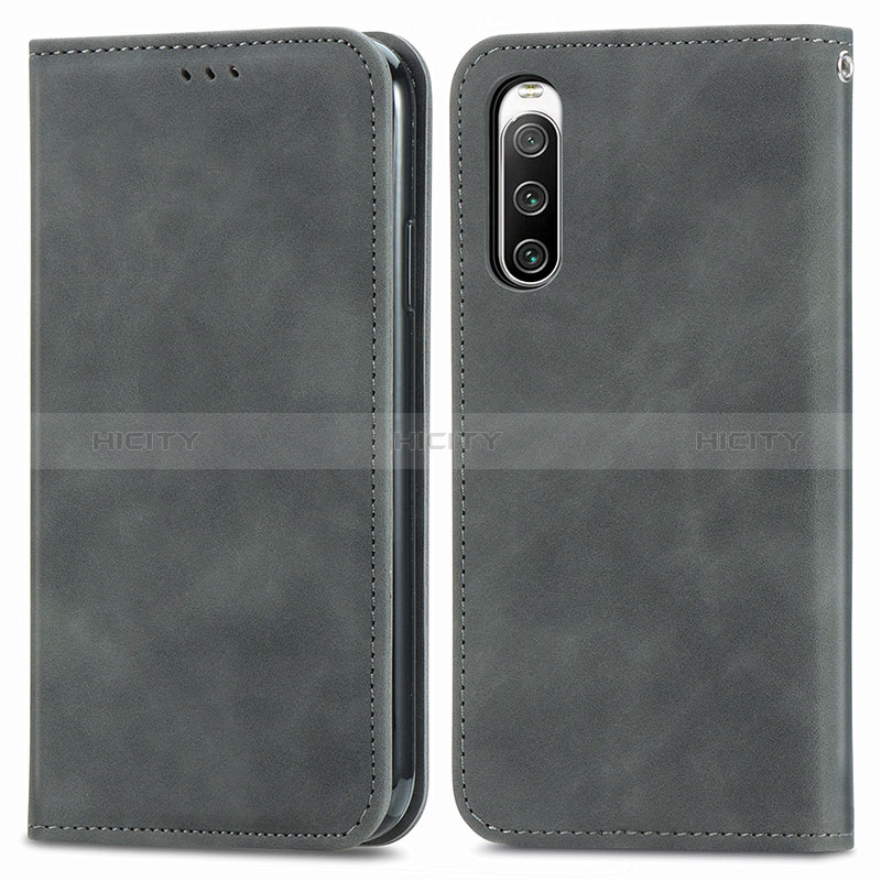 Coque Portefeuille Livre Cuir Etui Clapet S04D pour Sony Xperia 10 IV Plus