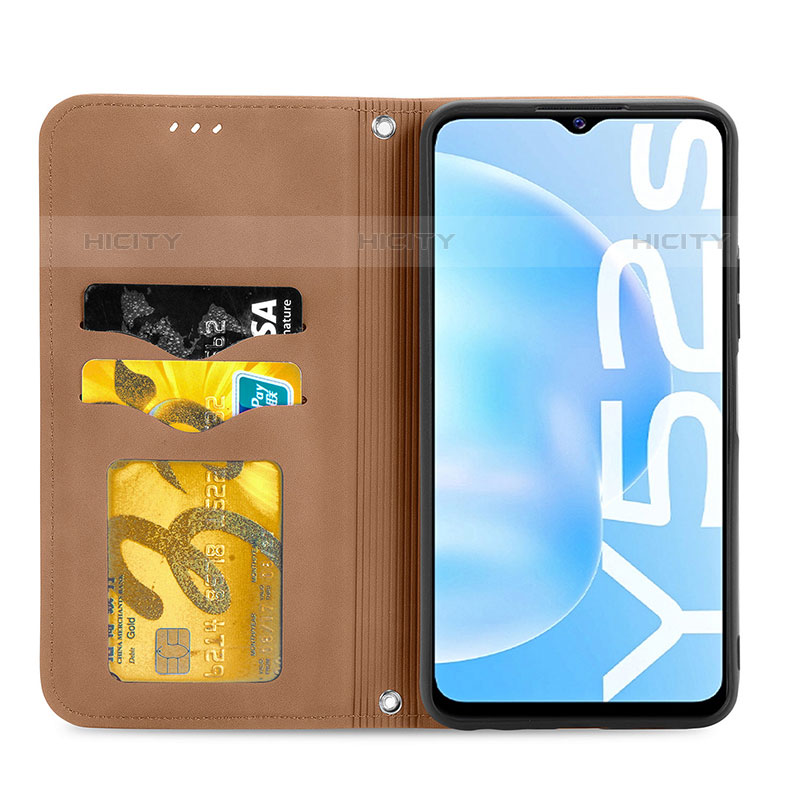 Coque Portefeuille Livre Cuir Etui Clapet S04D pour Vivo iQOO U3x 5G Plus