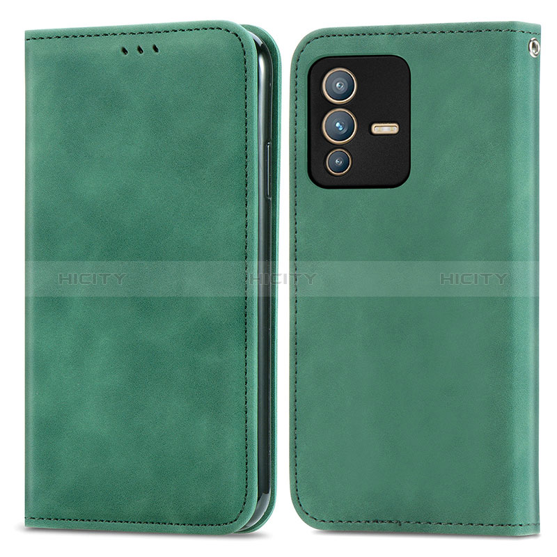 Coque Portefeuille Livre Cuir Etui Clapet S04D pour Vivo V23 Pro 5G Plus