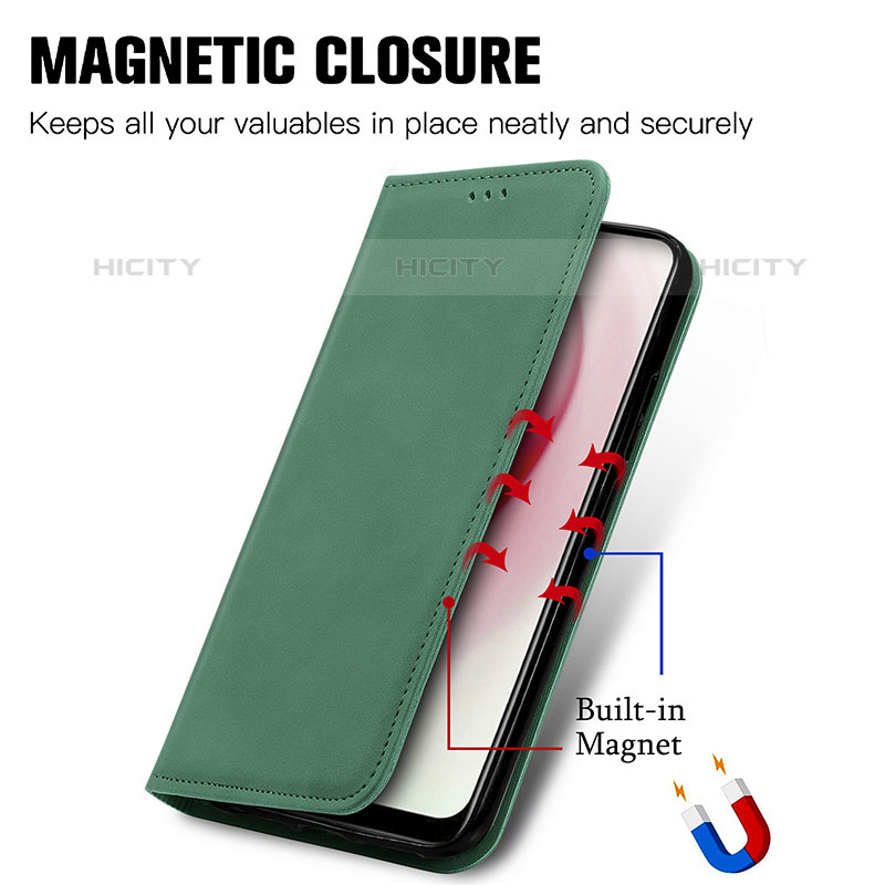 Coque Portefeuille Livre Cuir Etui Clapet S04D pour Vivo Y11 Plus