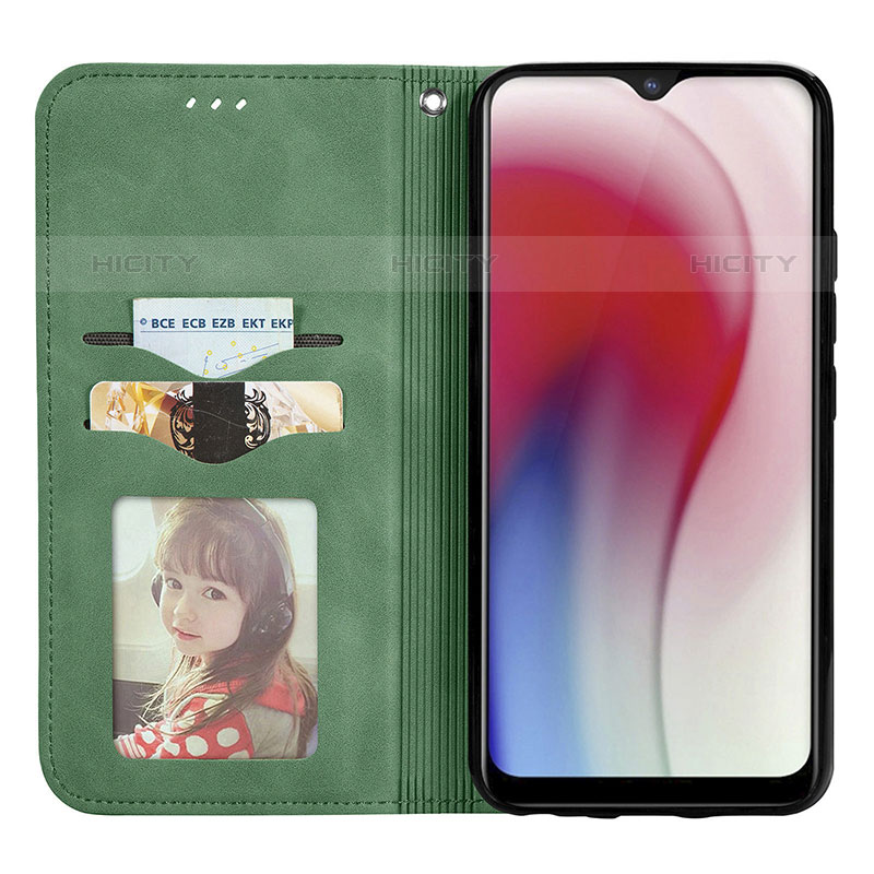 Coque Portefeuille Livre Cuir Etui Clapet S04D pour Vivo Y12 Plus