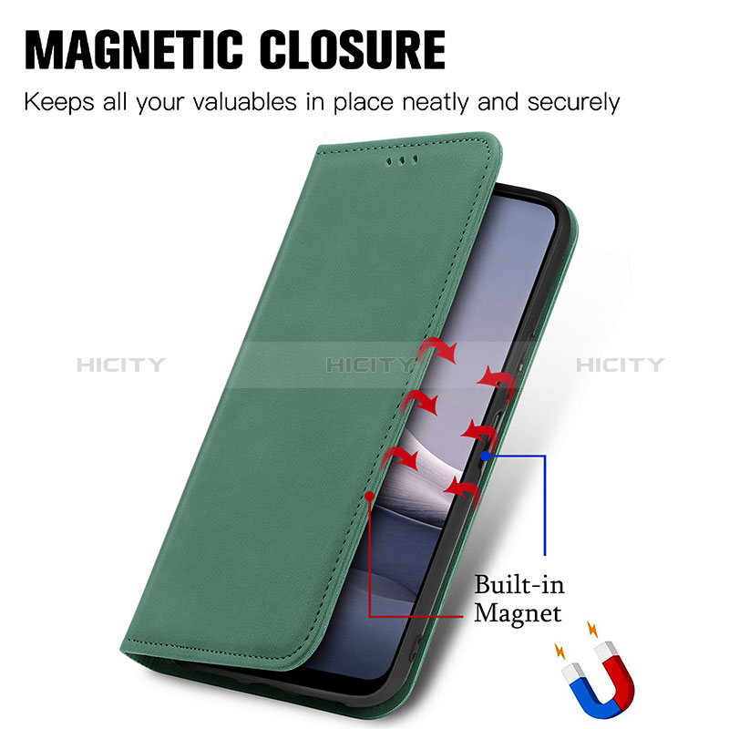 Coque Portefeuille Livre Cuir Etui Clapet S04D pour Vivo Y12A Plus