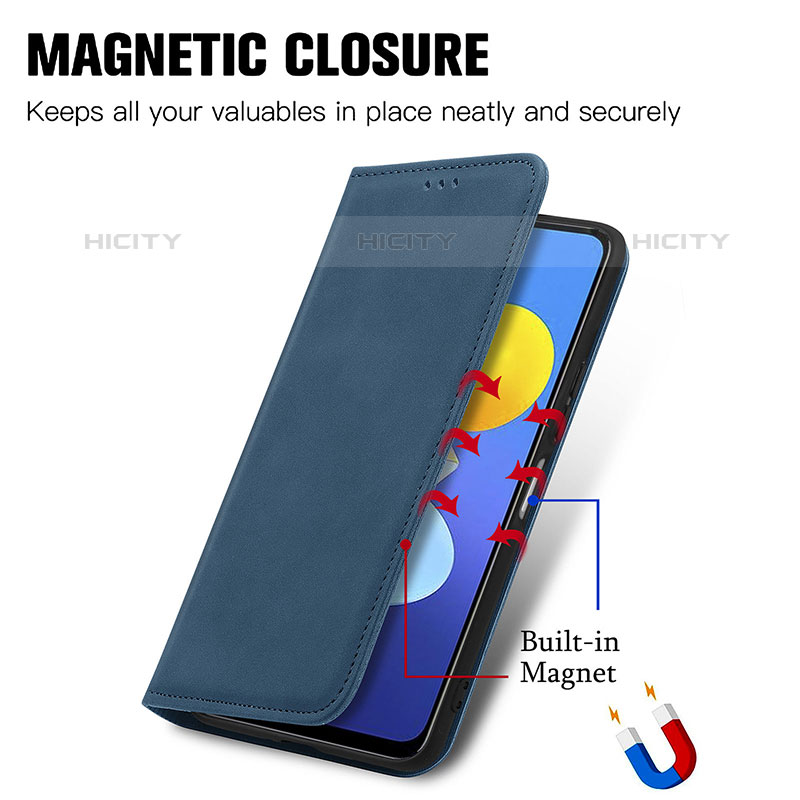 Coque Portefeuille Livre Cuir Etui Clapet S04D pour Vivo Y52 5G Plus