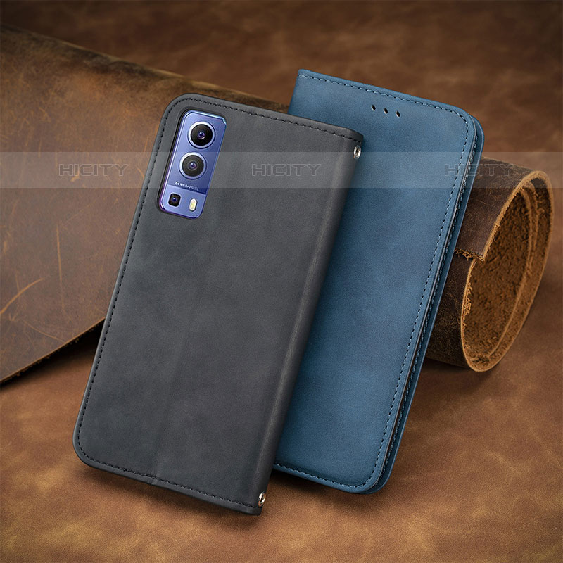 Coque Portefeuille Livre Cuir Etui Clapet S04D pour Vivo Y52 5G Plus