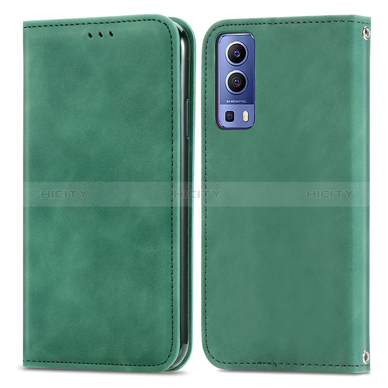 Coque Portefeuille Livre Cuir Etui Clapet S04D pour Vivo Y72 5G Plus