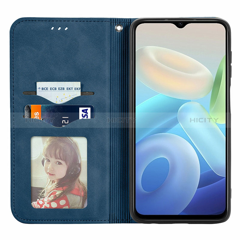 Coque Portefeuille Livre Cuir Etui Clapet S04D pour Vivo Y76s 5G Plus