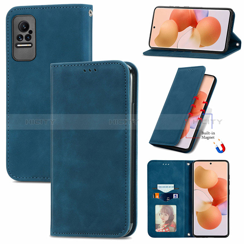 Coque Portefeuille Livre Cuir Etui Clapet S04D pour Xiaomi Civi 1S 5G Plus