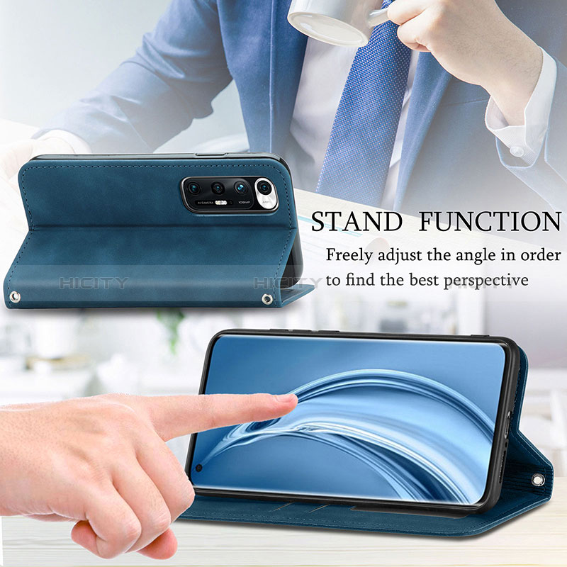 Coque Portefeuille Livre Cuir Etui Clapet S04D pour Xiaomi Mi 10S 5G Plus