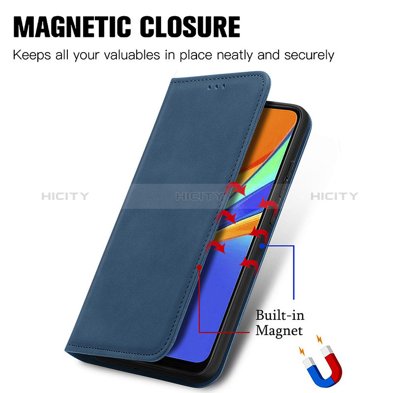 Coque Portefeuille Livre Cuir Etui Clapet S04D pour Xiaomi POCO C3 Plus