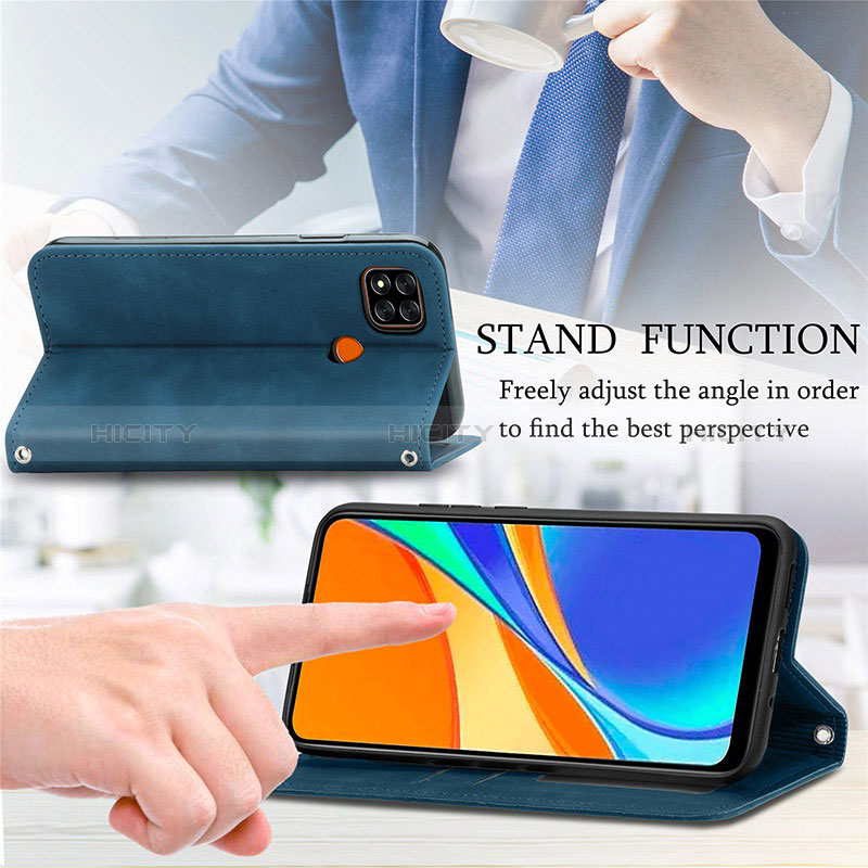 Coque Portefeuille Livre Cuir Etui Clapet S04D pour Xiaomi POCO C3 Plus