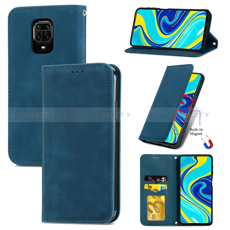 Coque Portefeuille Livre Cuir Etui Clapet S04D pour Xiaomi Poco M2 Pro Plus