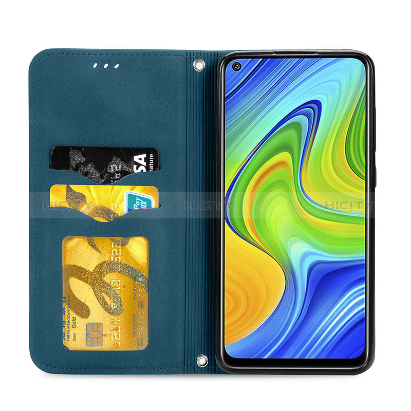 Coque Portefeuille Livre Cuir Etui Clapet S04D pour Xiaomi Redmi 10X 4G Plus