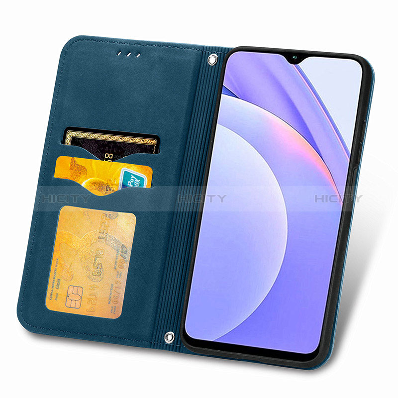 Coque Portefeuille Livre Cuir Etui Clapet S04D pour Xiaomi Redmi 9 Power Plus