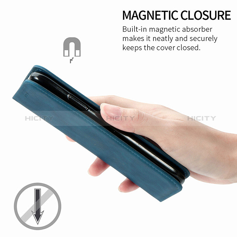 Coque Portefeuille Livre Cuir Etui Clapet S04D pour Xiaomi Redmi 9 Power Plus