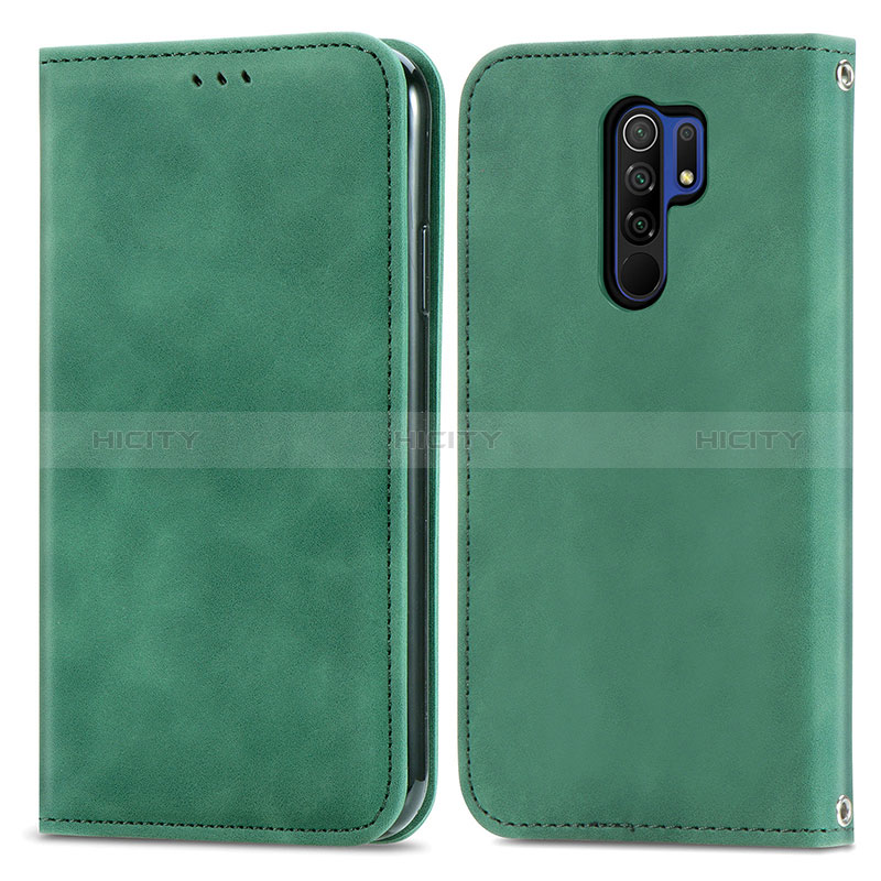 Coque Portefeuille Livre Cuir Etui Clapet S04D pour Xiaomi Redmi 9 Prime India Plus