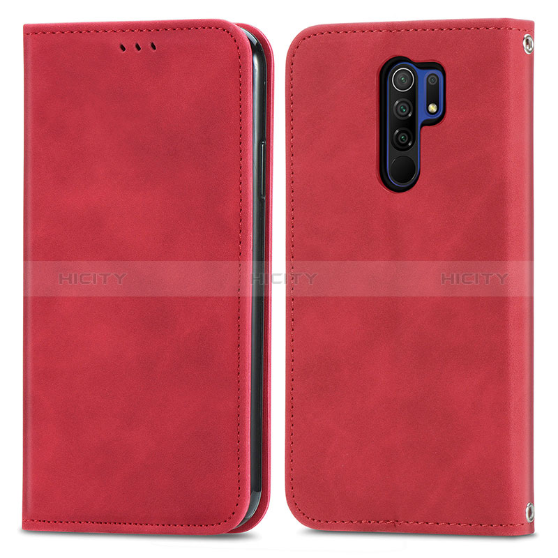 Coque Portefeuille Livre Cuir Etui Clapet S04D pour Xiaomi Redmi 9 Prime India Plus