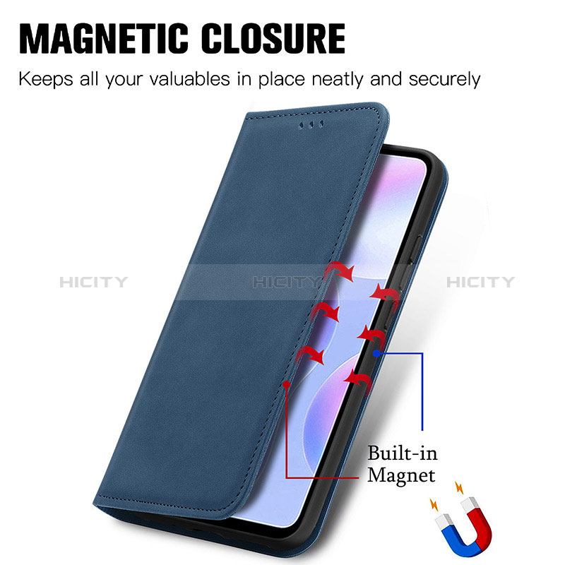 Coque Portefeuille Livre Cuir Etui Clapet S04D pour Xiaomi Redmi 9A Plus