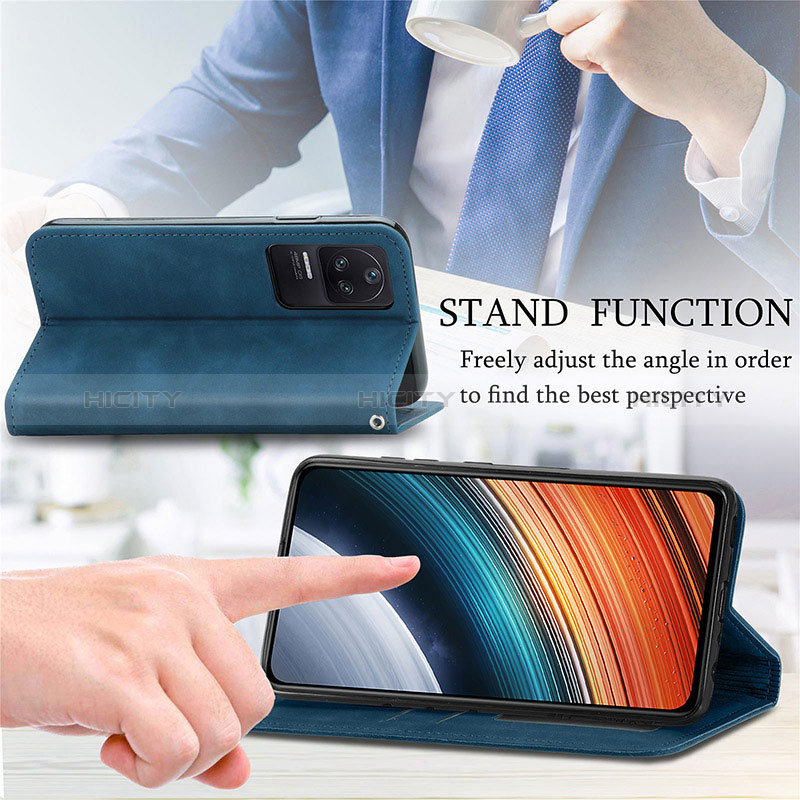 Coque Portefeuille Livre Cuir Etui Clapet S04D pour Xiaomi Redmi K40S 5G Plus