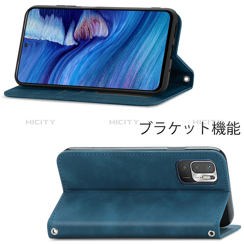 Coque Portefeuille Livre Cuir Etui Clapet S04D pour Xiaomi Redmi Note 10 JE 5G Plus