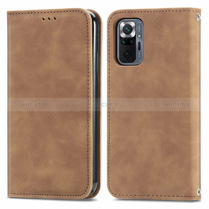 Coque Portefeuille Livre Cuir Etui Clapet S04D pour Xiaomi Redmi Note 10 Pro Max Plus