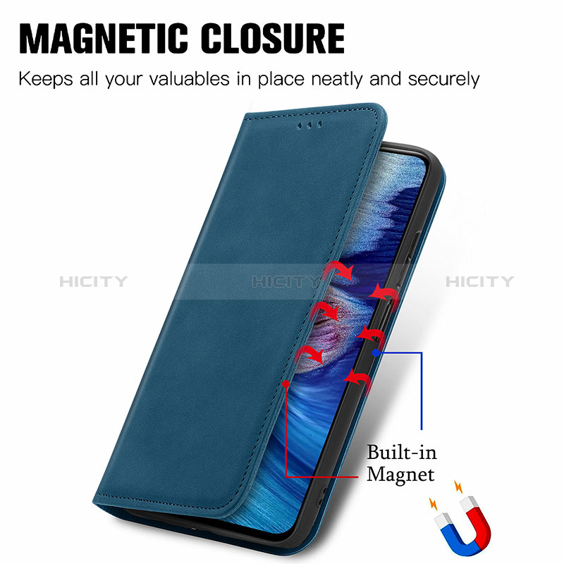 Coque Portefeuille Livre Cuir Etui Clapet S04D pour Xiaomi Redmi Note 10T 5G Plus