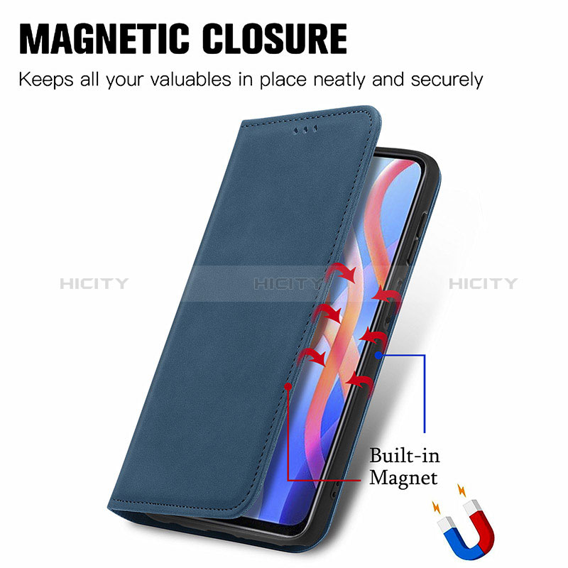 Coque Portefeuille Livre Cuir Etui Clapet S04D pour Xiaomi Redmi Note 11 5G Plus