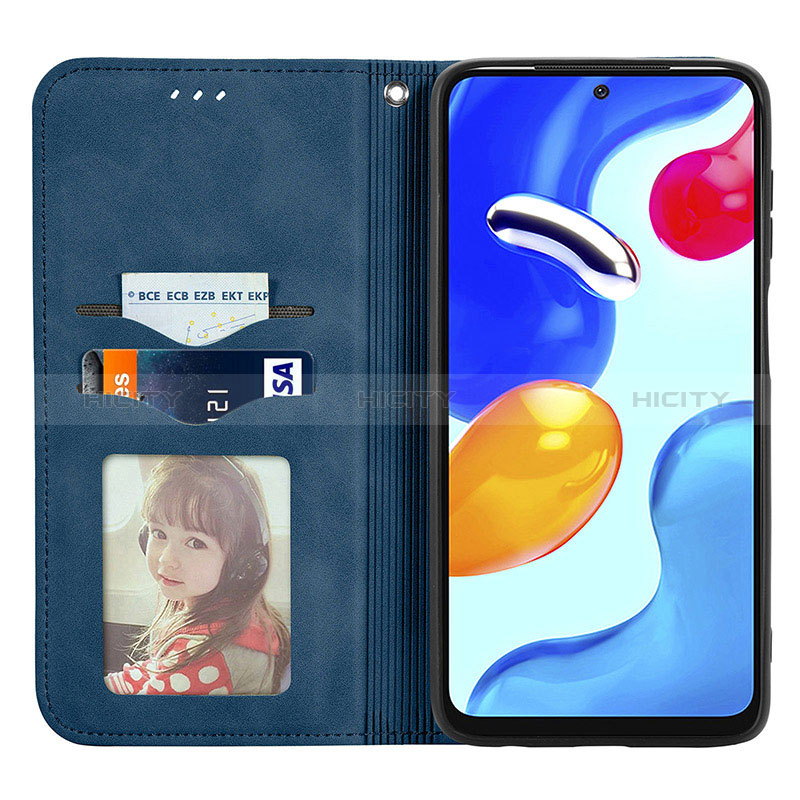 Coque Portefeuille Livre Cuir Etui Clapet S04D pour Xiaomi Redmi Note 11S 4G Plus