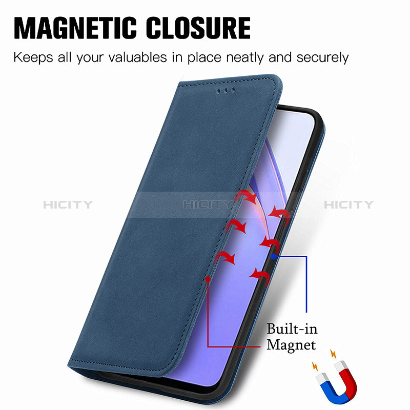 Coque Portefeuille Livre Cuir Etui Clapet S04D pour Xiaomi Redmi Note 9 4G Plus