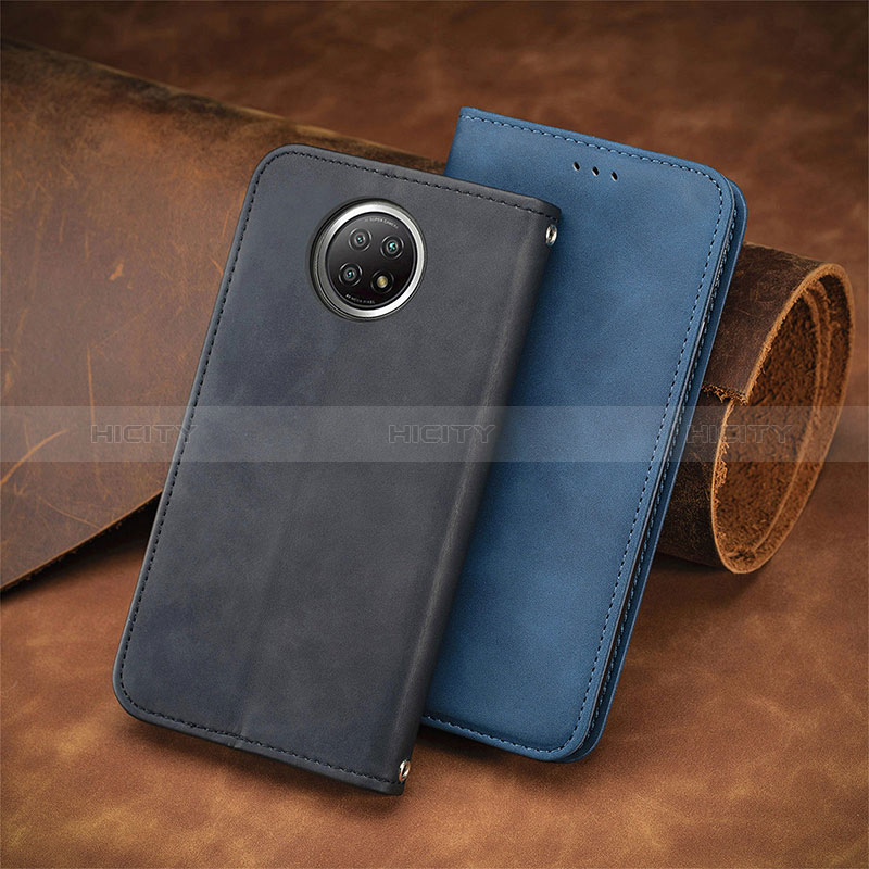 Coque Portefeuille Livre Cuir Etui Clapet S04D pour Xiaomi Redmi Note 9 5G Plus