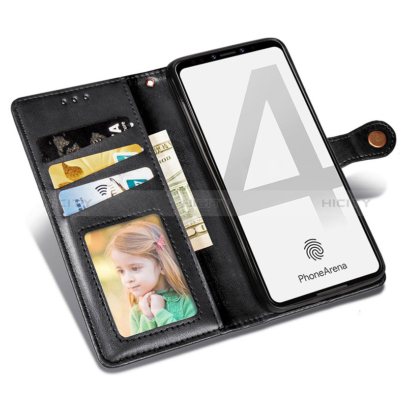 Coque Portefeuille Livre Cuir Etui Clapet S05D pour Google Pixel 4 Plus