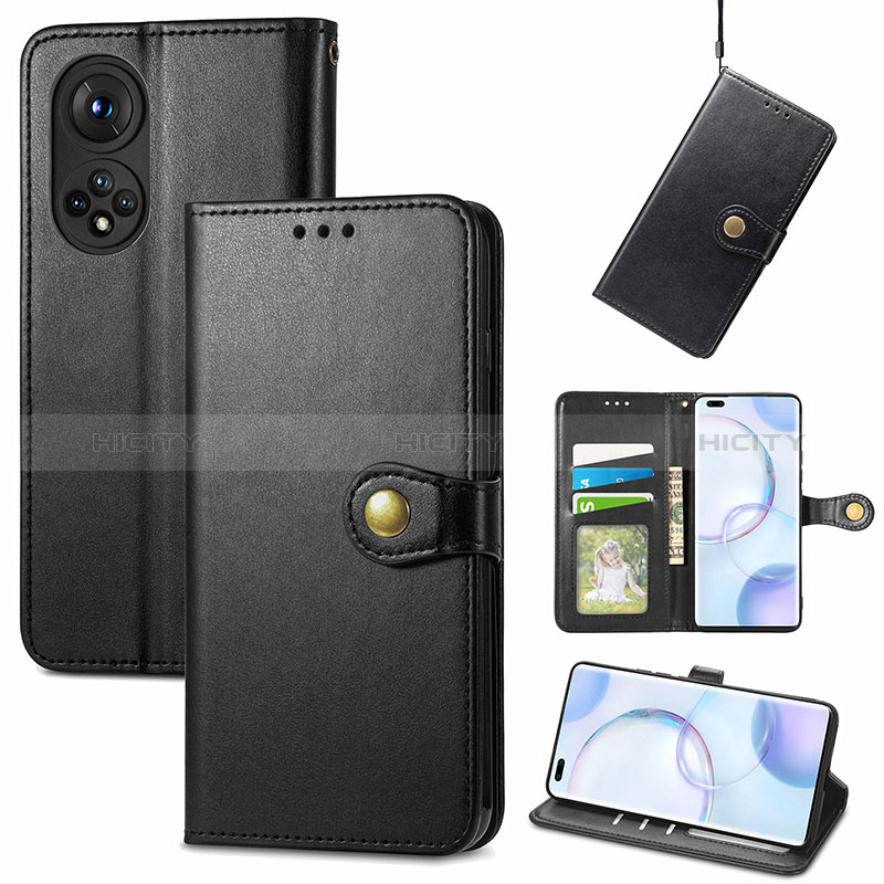 Coque Portefeuille Livre Cuir Etui Clapet S05D pour Huawei Honor 50 Pro 5G Plus