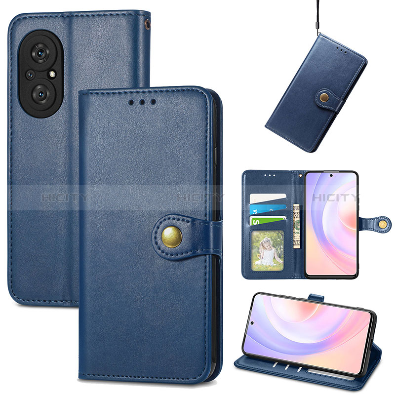 Coque Portefeuille Livre Cuir Etui Clapet S05D pour Huawei Honor 50 SE 5G Plus