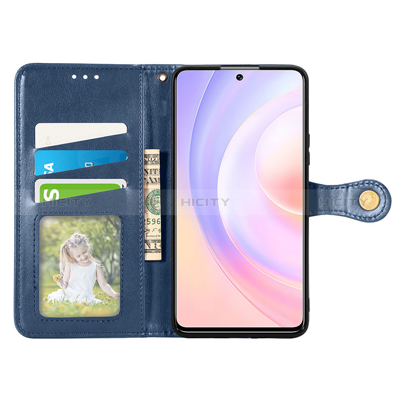 Coque Portefeuille Livre Cuir Etui Clapet S05D pour Huawei Honor 50 SE 5G Plus