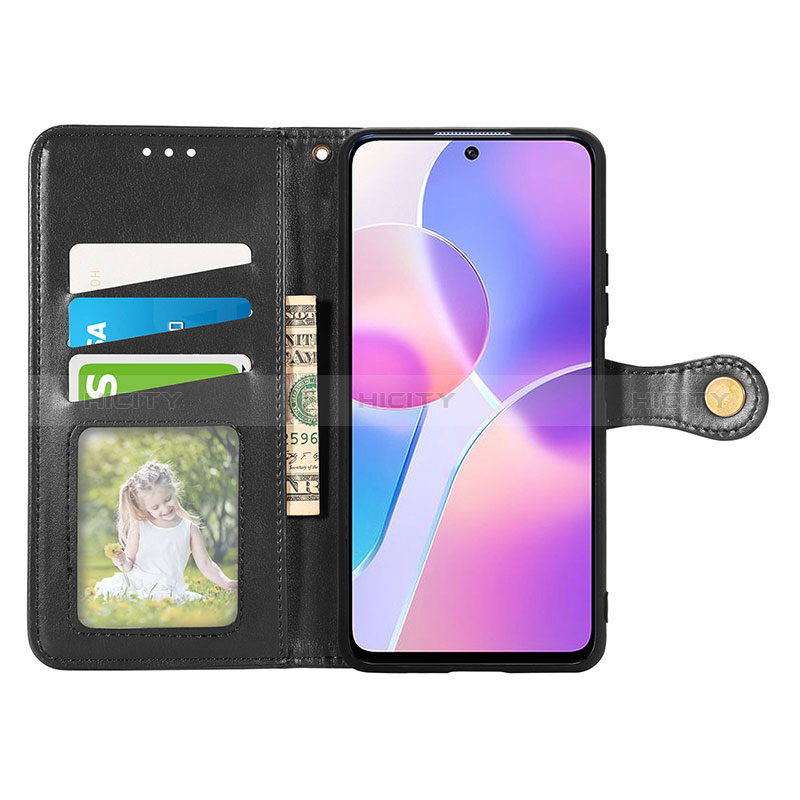 Coque Portefeuille Livre Cuir Etui Clapet S05D pour Huawei Honor X30i Plus