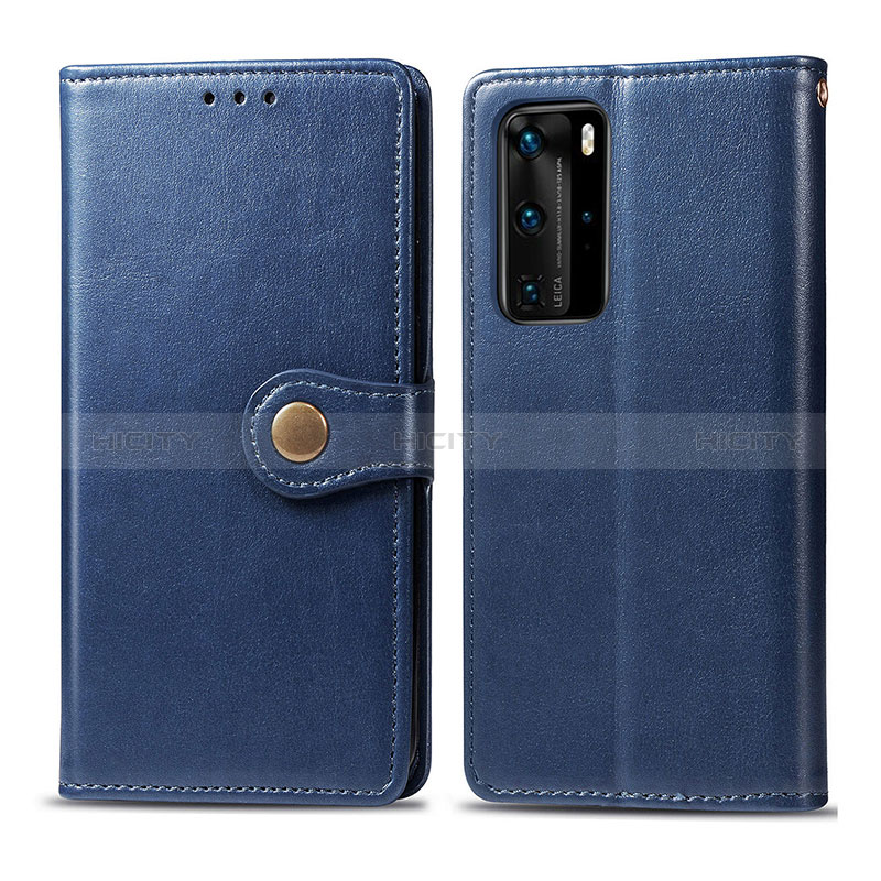 Coque Portefeuille Livre Cuir Etui Clapet S05D pour Huawei P40 Pro Plus