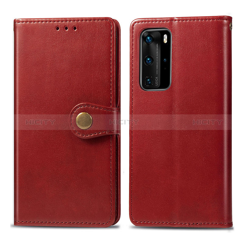 Coque Portefeuille Livre Cuir Etui Clapet S05D pour Huawei P40 Pro Plus