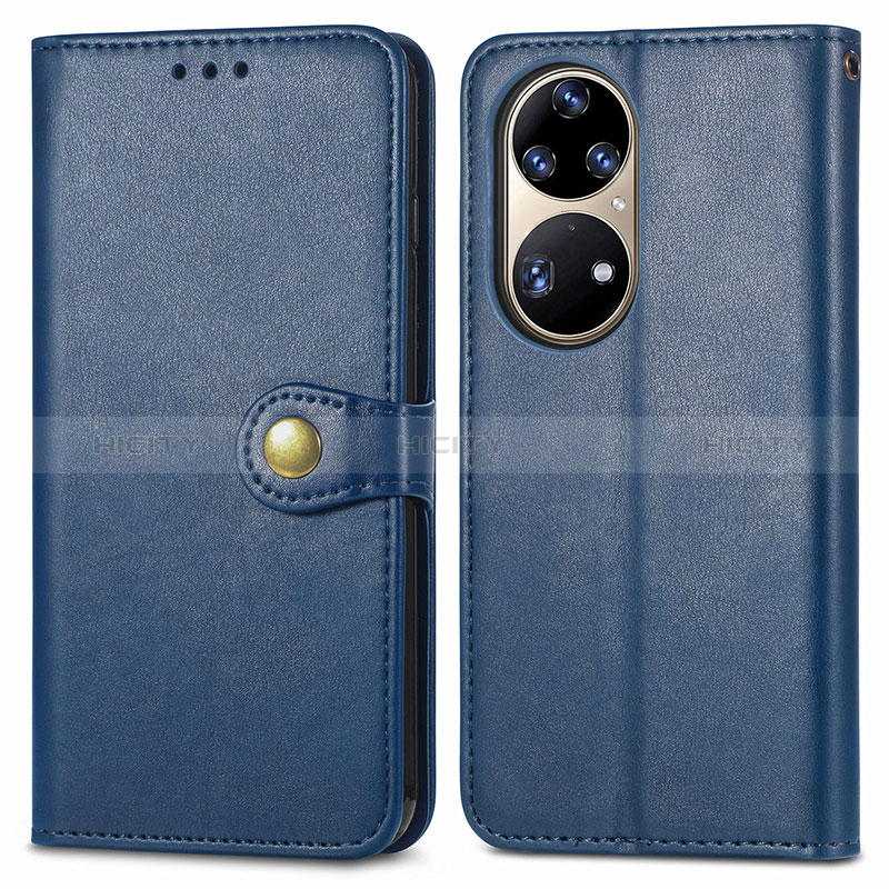 Coque Portefeuille Livre Cuir Etui Clapet S05D pour Huawei P50 Plus