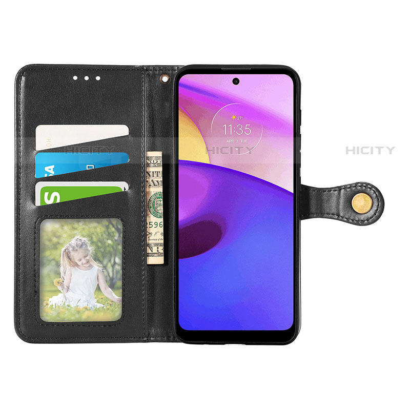 Coque Portefeuille Livre Cuir Etui Clapet S05D pour Motorola Moto E30 Plus