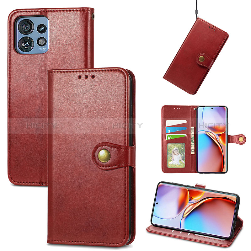 Coque Portefeuille Livre Cuir Etui Clapet S05D pour Motorola Moto Edge 40 Pro 5G Plus