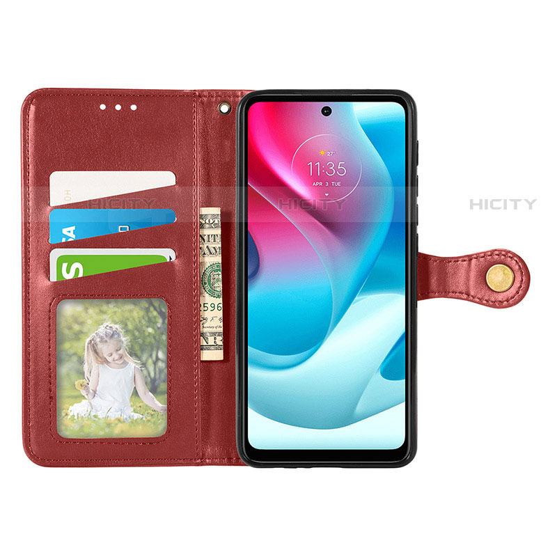 Coque Portefeuille Livre Cuir Etui Clapet S05D pour Motorola Moto G60s Plus