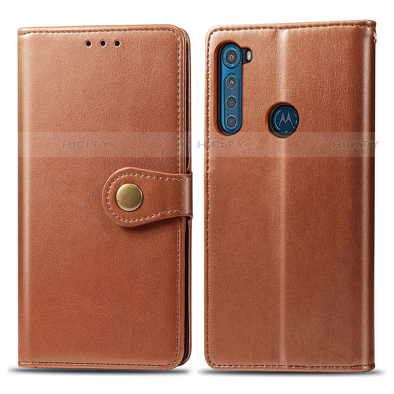 Coque Portefeuille Livre Cuir Etui Clapet S05D pour Motorola Moto One Fusion Plus Plus