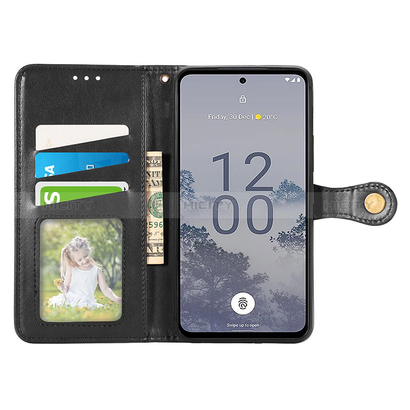 Coque Portefeuille Livre Cuir Etui Clapet S05D pour Nokia X30 5G Plus