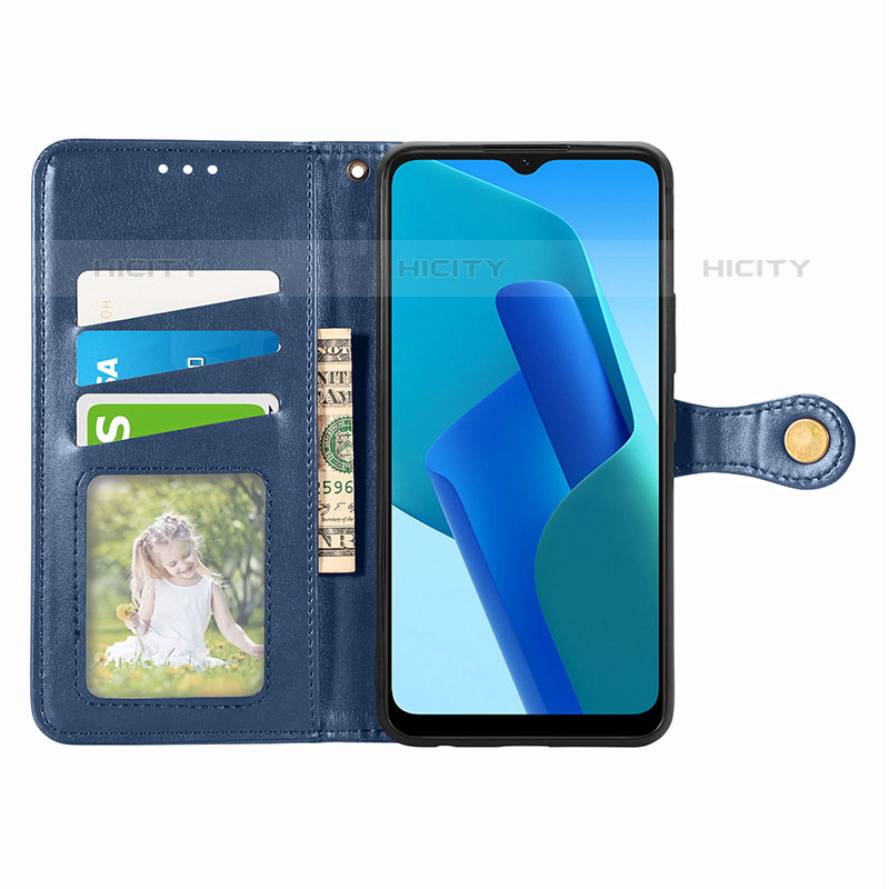 Coque Portefeuille Livre Cuir Etui Clapet S05D pour Oppo A16e Plus