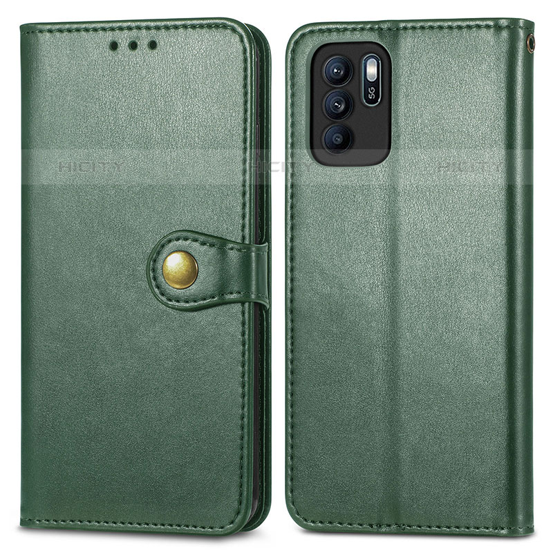 Coque Portefeuille Livre Cuir Etui Clapet S05D pour Oppo Reno6 Z 5G Plus