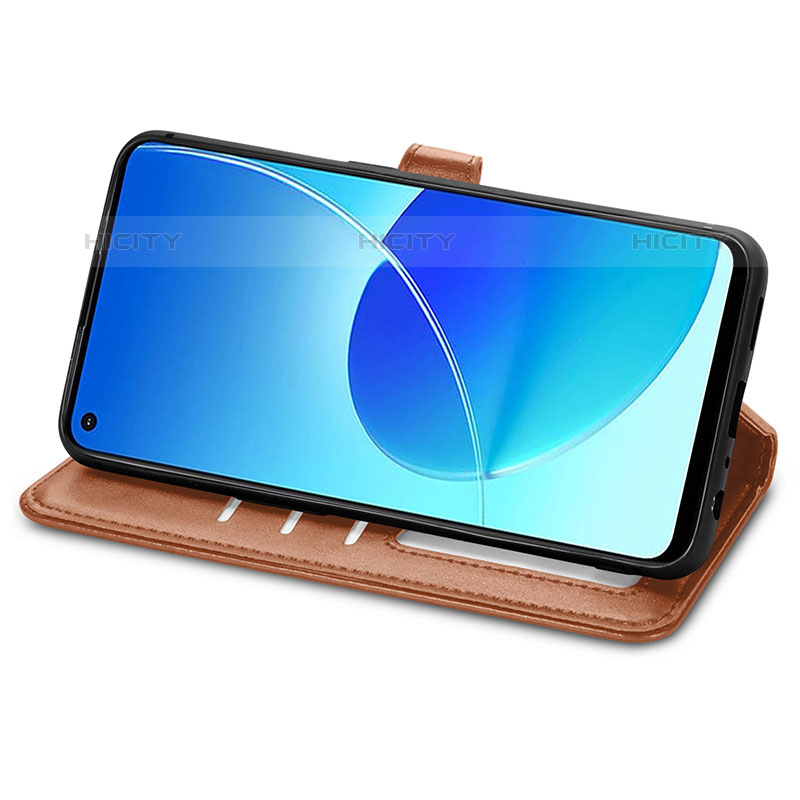 Coque Portefeuille Livre Cuir Etui Clapet S05D pour Oppo Reno6 Z 5G Plus