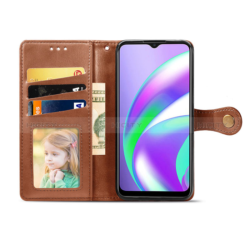 Coque Portefeuille Livre Cuir Etui Clapet S05D pour Realme 7i RMX2193 Plus